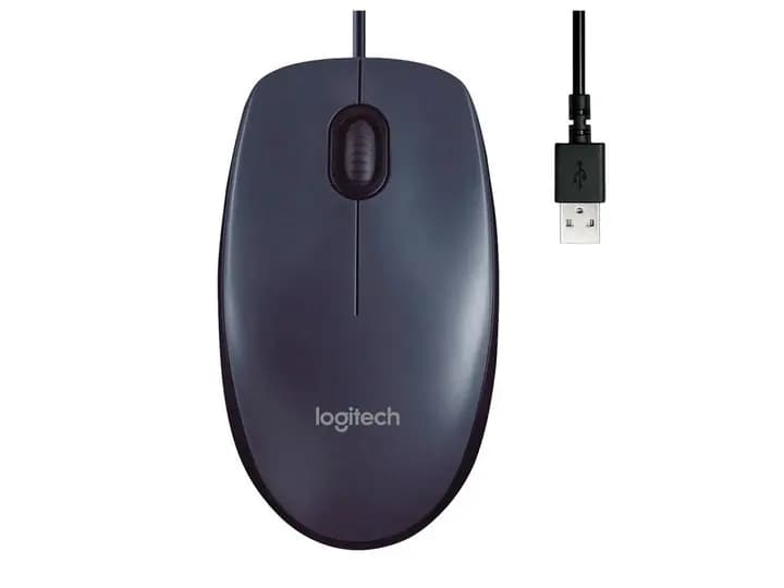 Mouse USB com fio